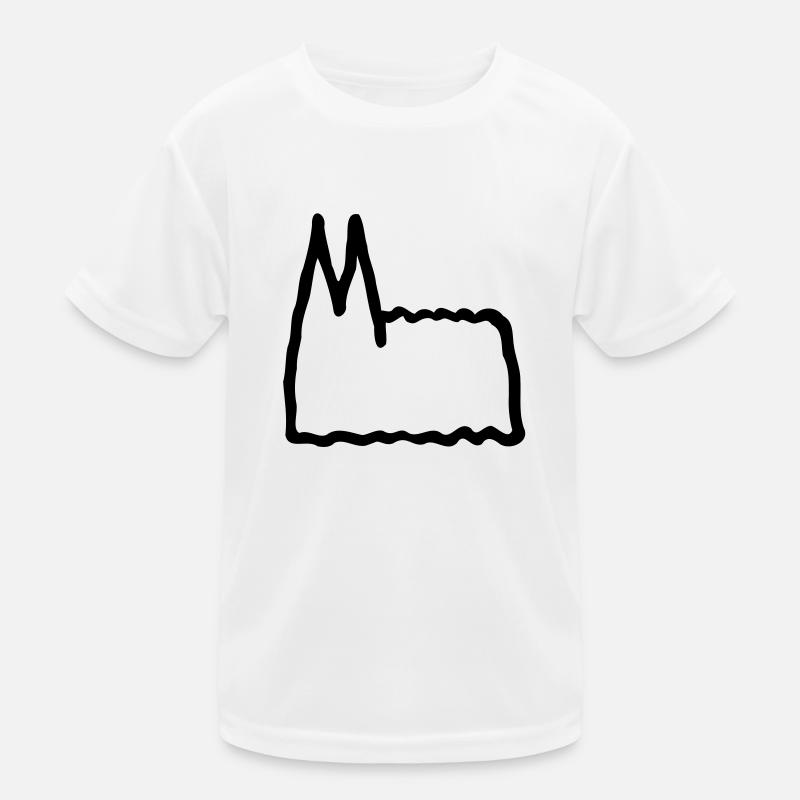 Kölner Dom Kinder Funktions-T-Shirt