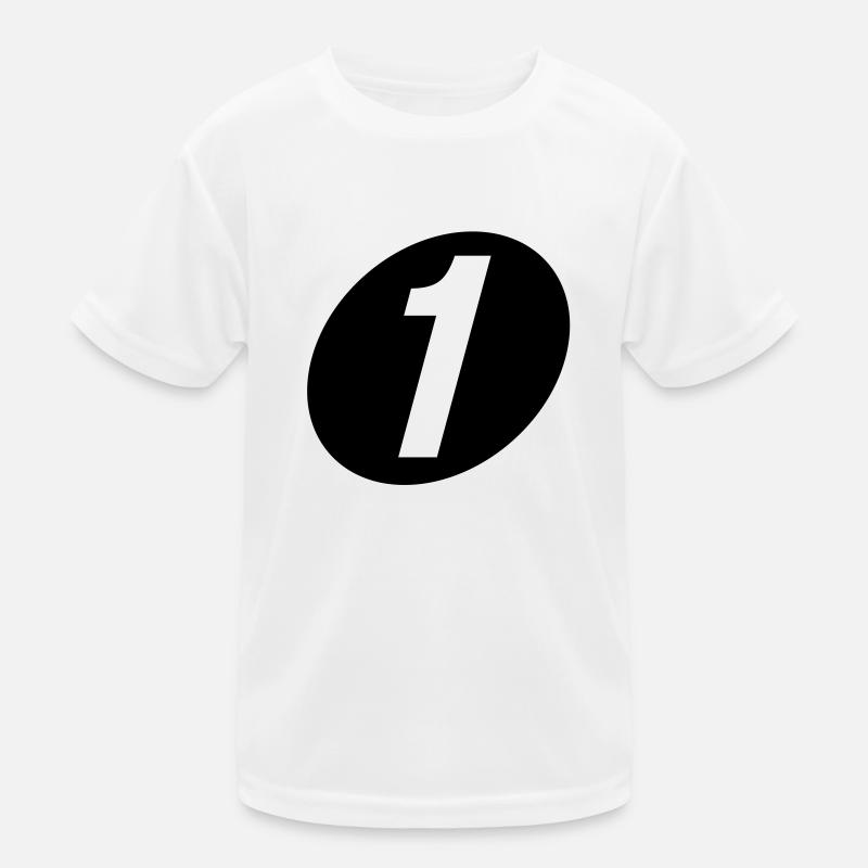 Nummer eins Kinder Funktions-T-Shirt