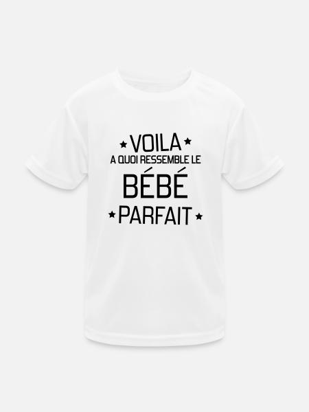 Baby / Geburt / Junge / Mädchen / Mama / Liebe - Kinder Funktions-T-Shirt - Weiß - Vorne