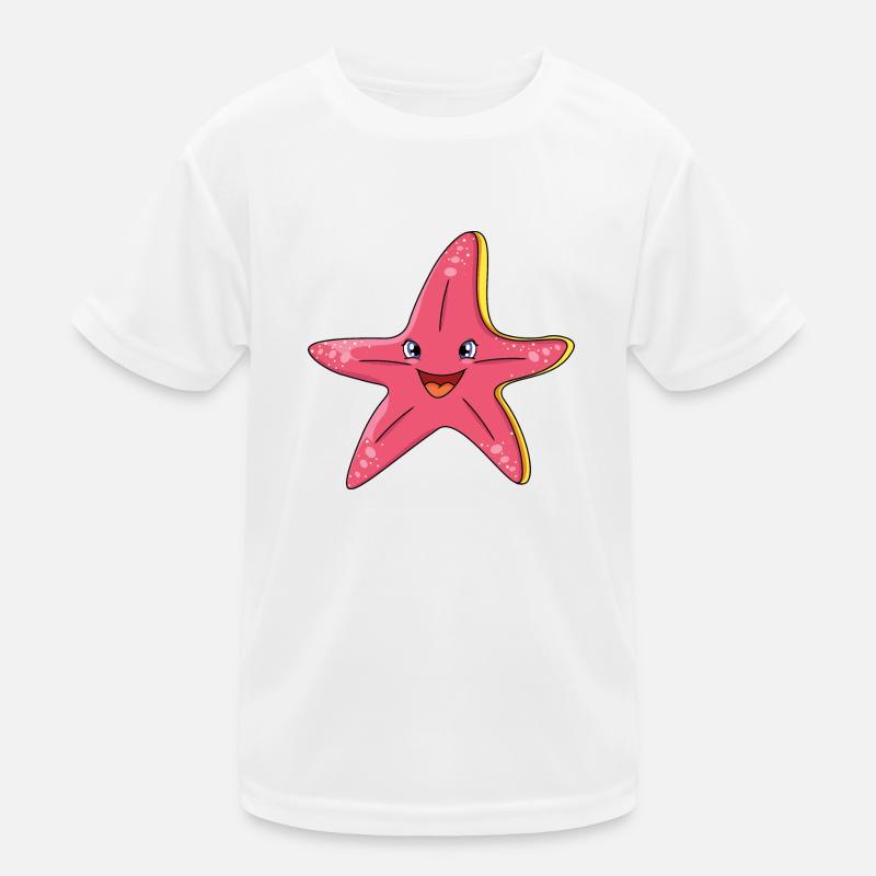 Seestern Kinder Funktions-T-Shirt