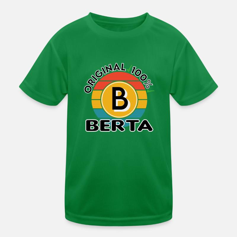 Berta Kinder Funktions-T-Shirt