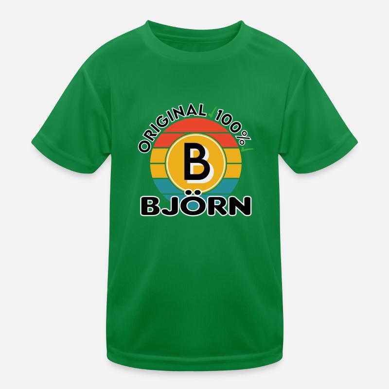 Björn Kinder Funktions-T-Shirt