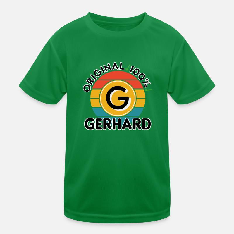 Gerhard Kinder Funktions-T-Shirt