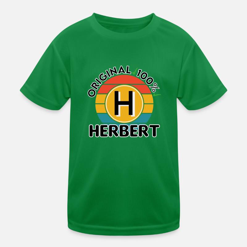 Herbert Kinder Funktions-T-Shirt