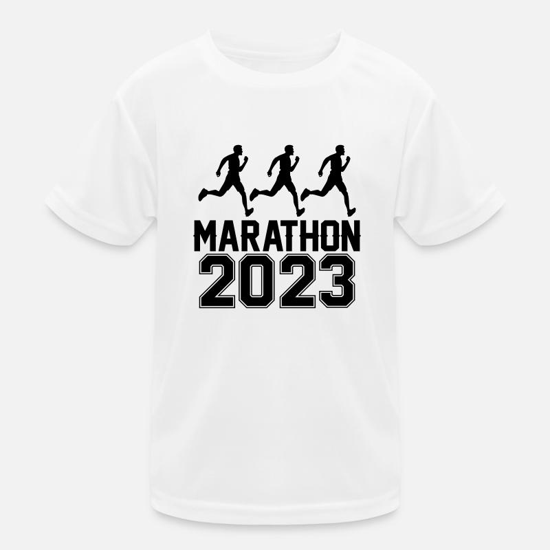 Marathon 2023 Kinder Funktions-T-Shirt