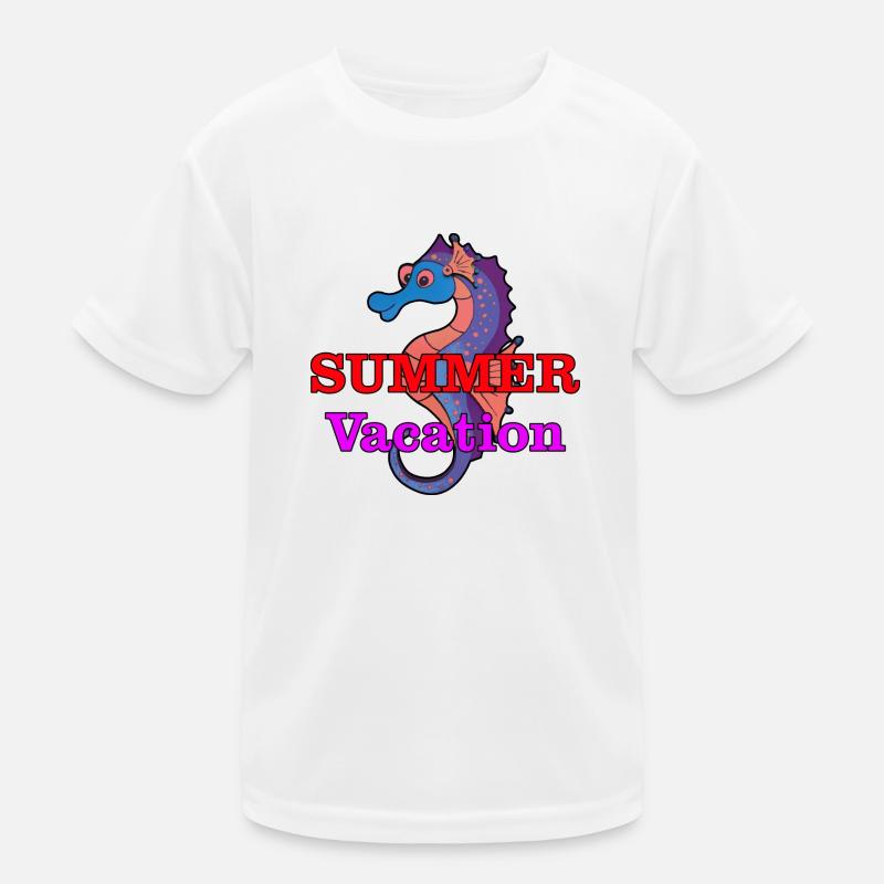 Seepferdchen Kinder Funktions-T-Shirt