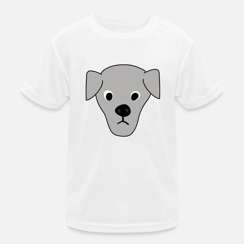 Welpe Hund 6 Kinder Funktions-T-Shirt