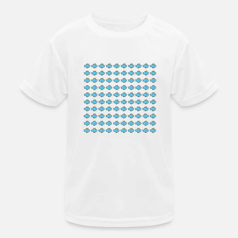 Meer an Fische Kinder Funktions-T-Shirt