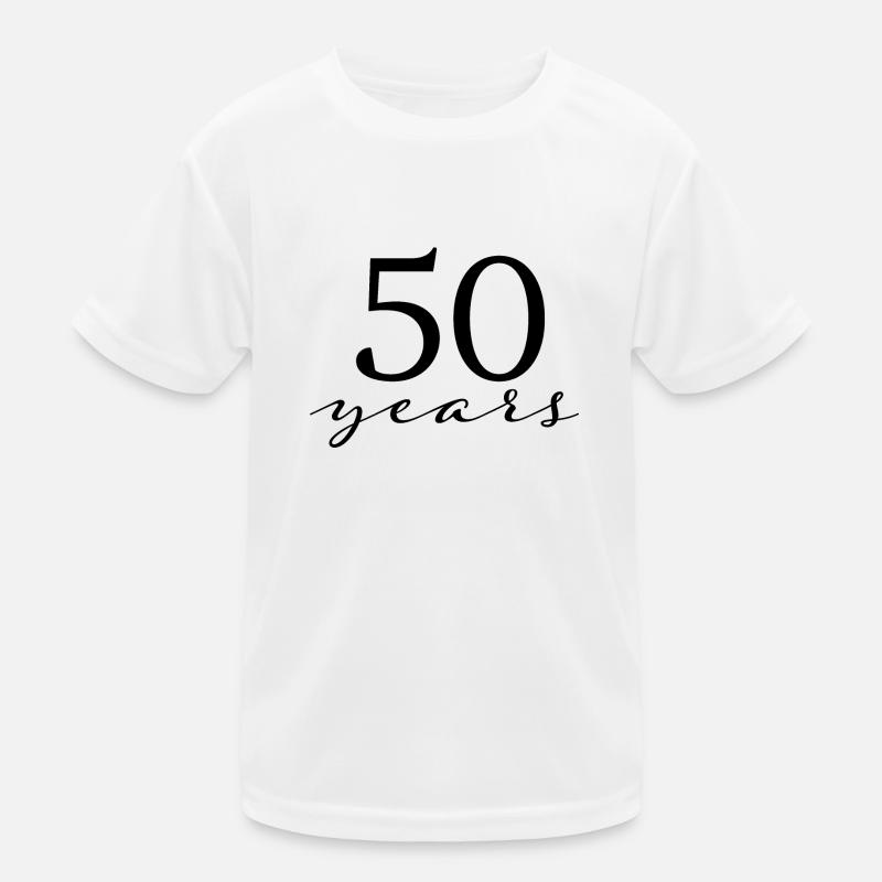 50 ans T-shirt sport Enfant