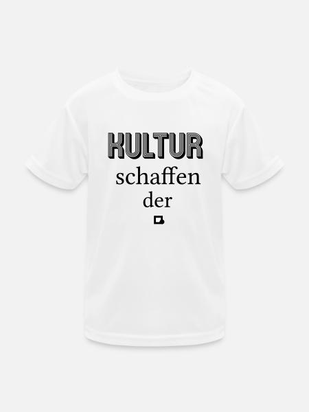 Cultural Worker - Kids Functional T-Shirt - white - Front