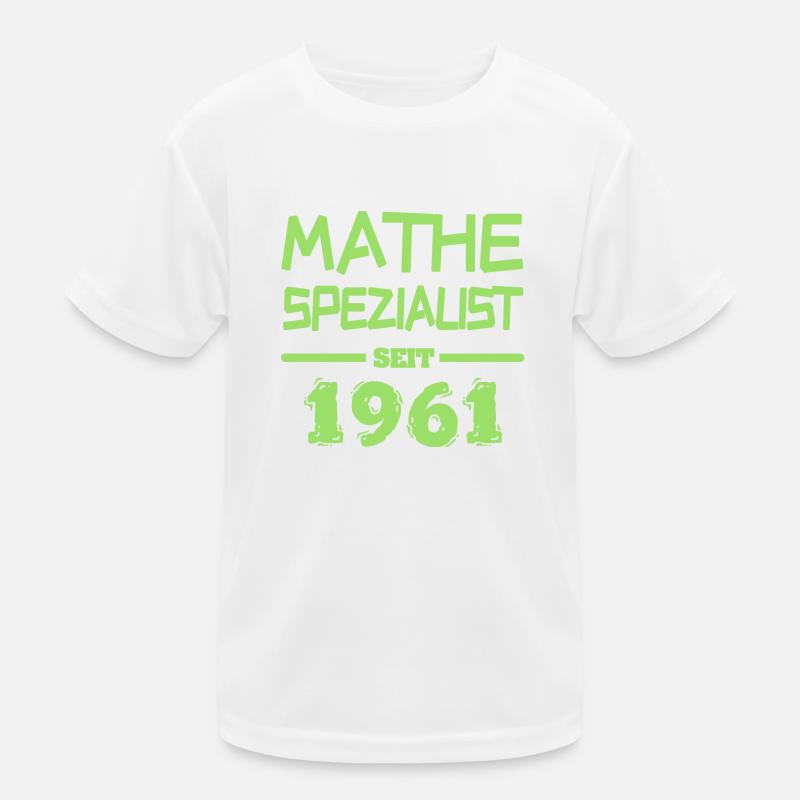 Mathespezialist 1961 Kinder Funktions-T-Shirt