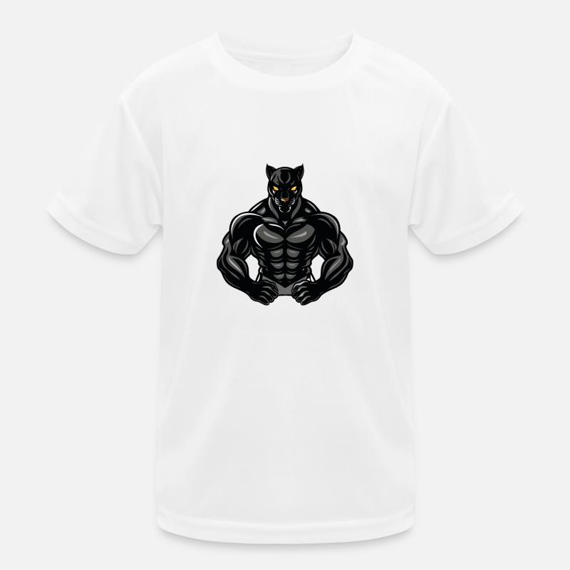 panther comic Kinder Funktions-T-Shirt