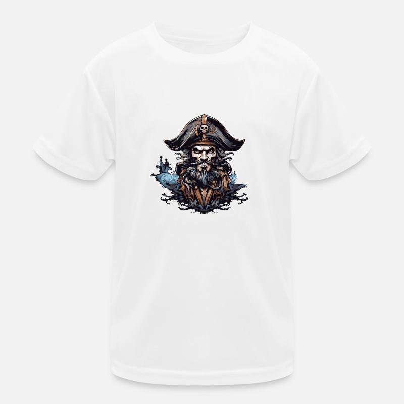Pirate Captain Captain Kids Functional T-Shirt