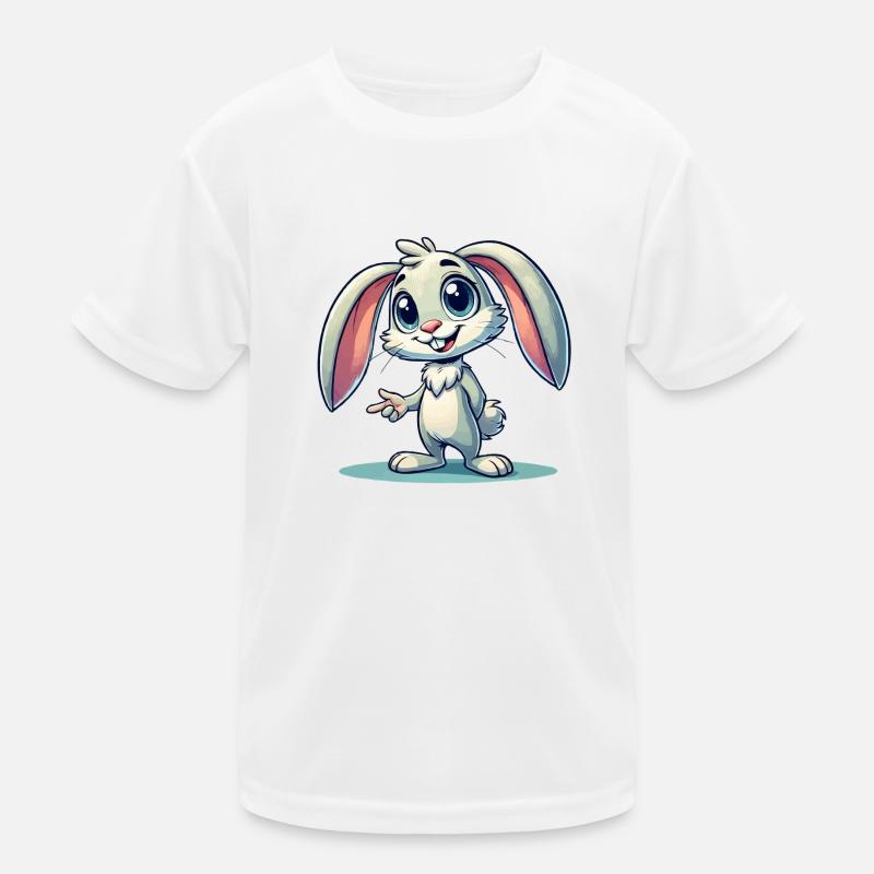hase comic Kinder Funktions-T-Shirt