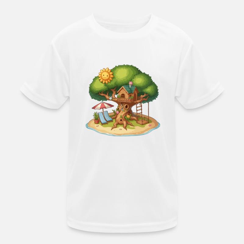 Cabane dans les arbres T-shirt sport Enfant
