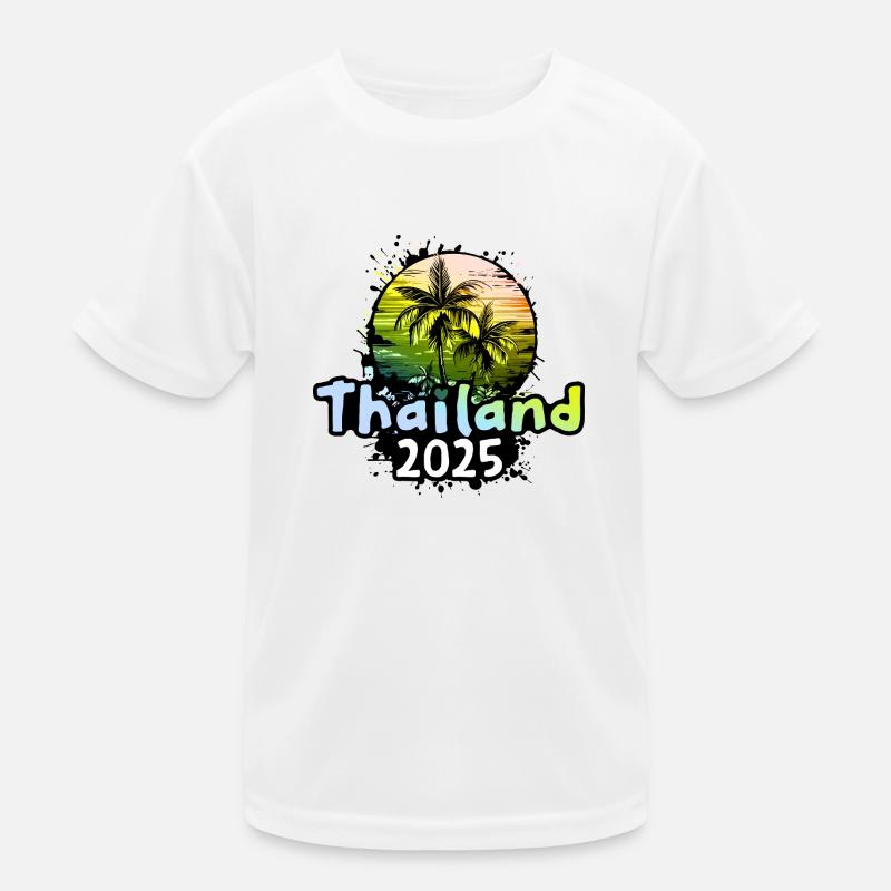Thailand 2025 Kinder Funktions-T-Shirt