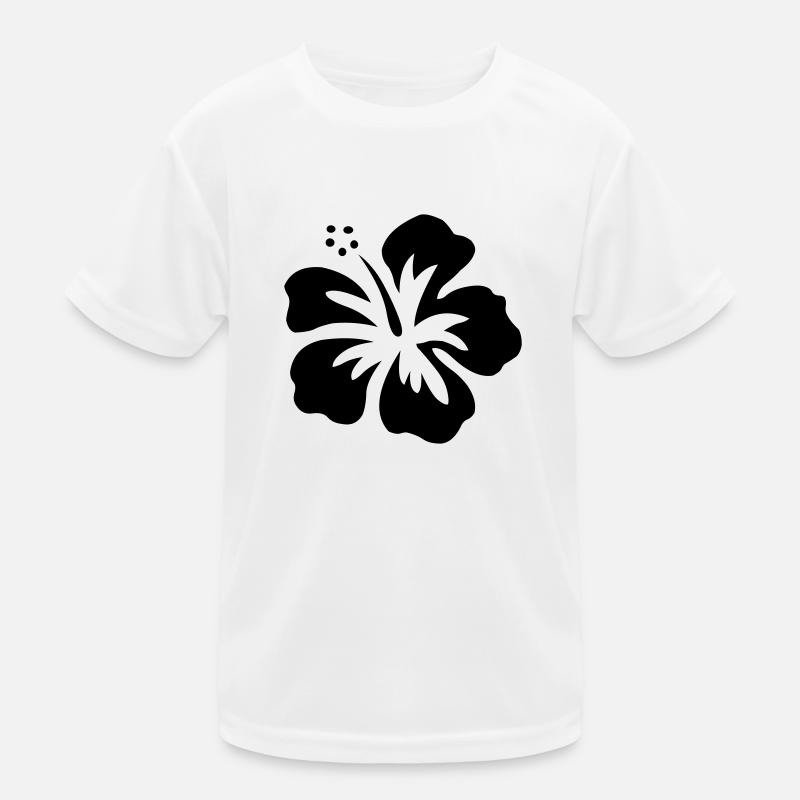 hibiskusblüte Kinder Funktions-T-Shirt