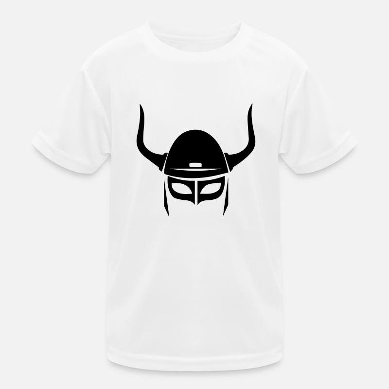 viking_helm Kids Functional T-Shirt
