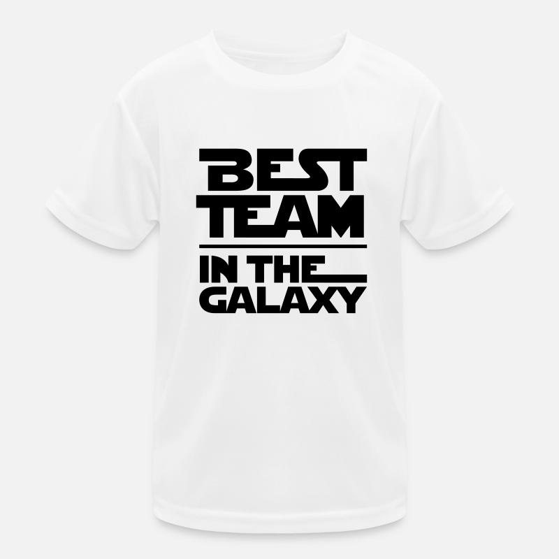 BEST TEAM IN THE GALAXY Kinder Funktions-T-Shirt