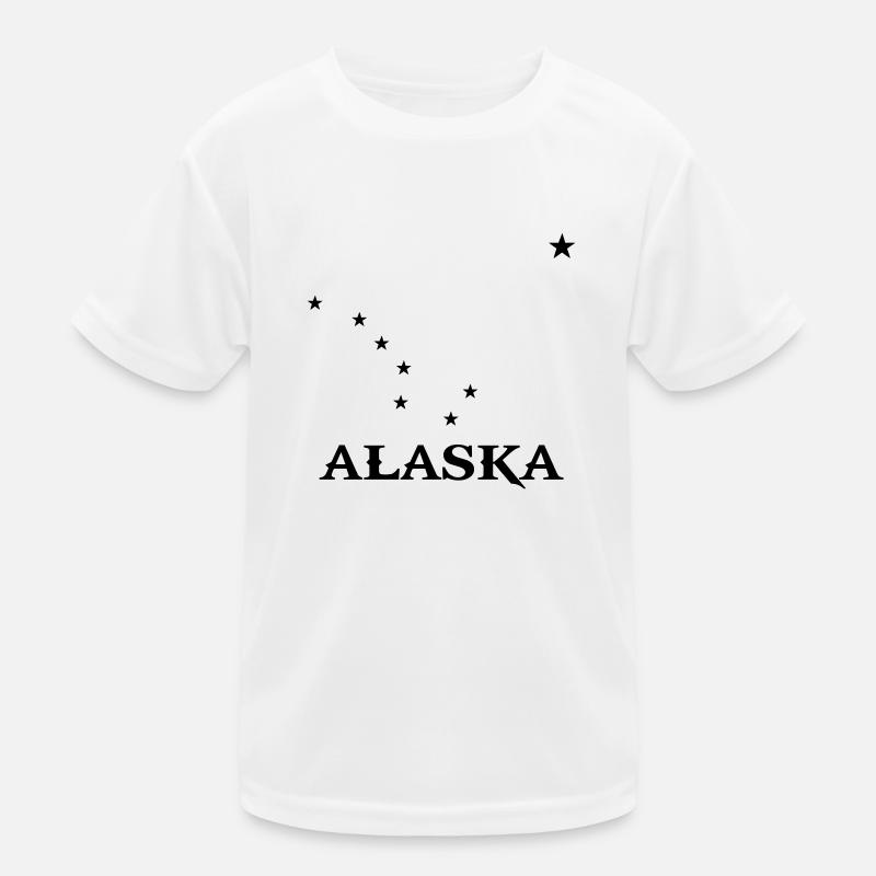 Alaska Stern Kinder Funktions-T-Shirt