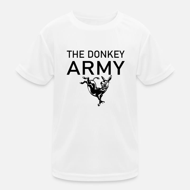 Donkey Esel Kids Functional T-Shirt