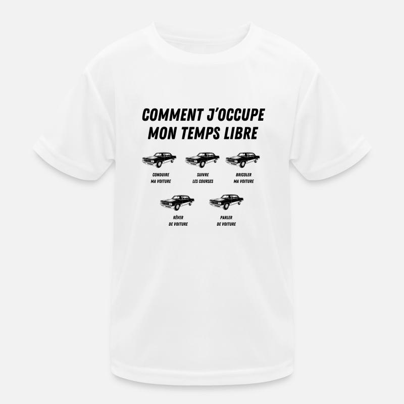 comment j'occupe mon temps libre T-shirt sport Enfant