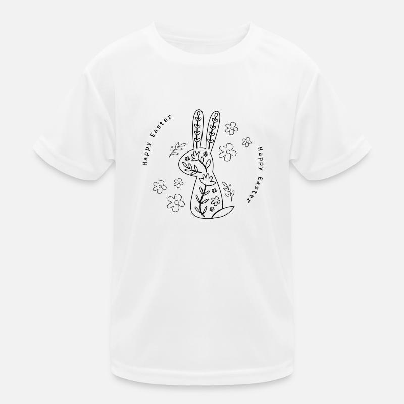 Ostern Geschenk Happy Easter Kinder Funktions-T-Shirt