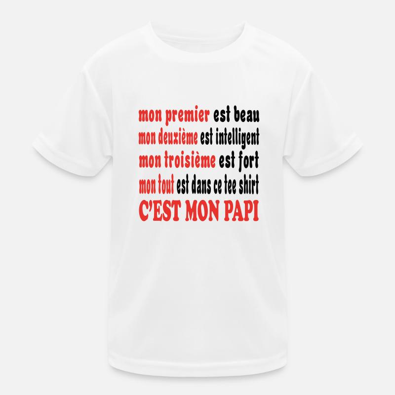 MEILLEUR PAPI T-shirt sport Enfant