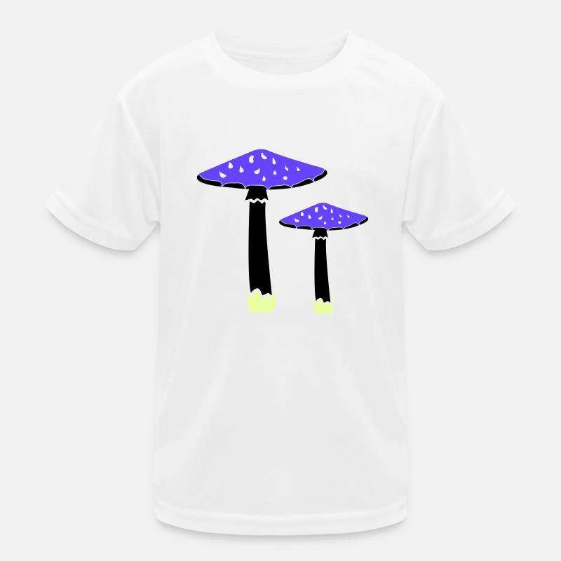 Mushrooms 2 Kids Functional T-Shirt