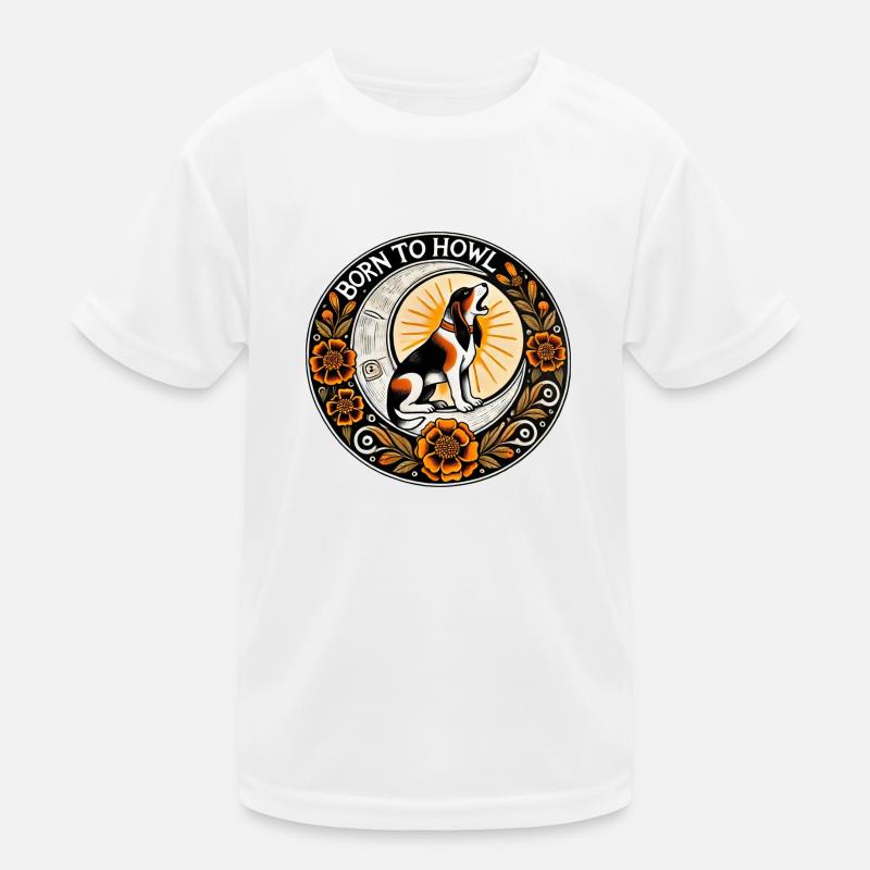 Born to Howl Kids Functional T-Shirt
