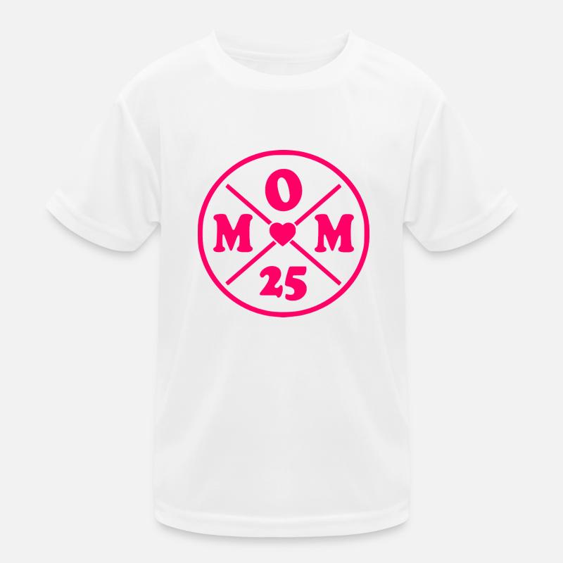Mom 2025 Kinder Funktions-T-Shirt