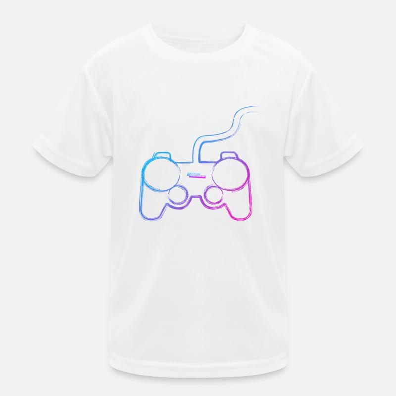 Graffiti-Controller Gamer Kinder Funktions-T-Shirt