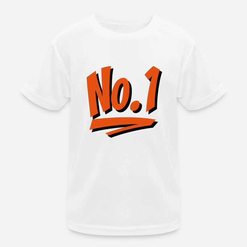 Nummer 1 Kinder Funktions-T-Shirt