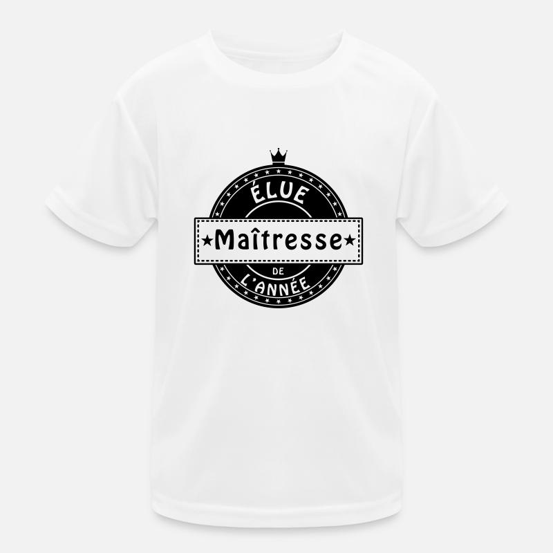 elue maitresse T-shirt sport Enfant