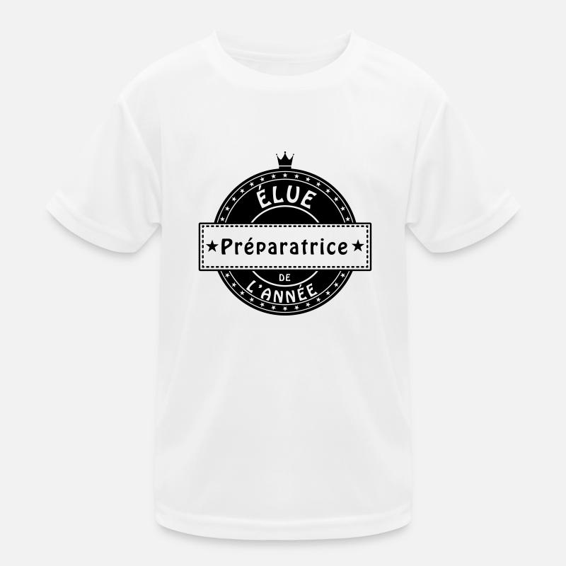 elue preparatrice T-shirt sport Enfant