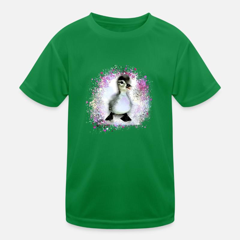 canard, canard, poussin,graffiti,rose,bébé T-shirt sport Enfant