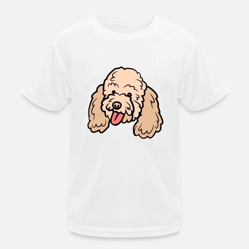 Netter Hund Kinder Funktions-T-Shirt