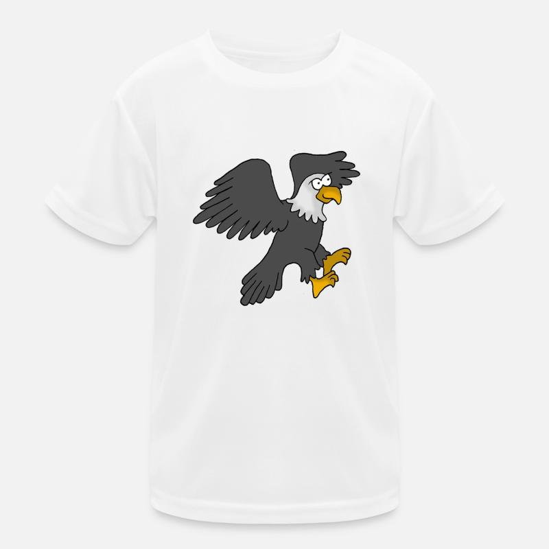 Dessin animé Eagle T-shirt sport Enfant
