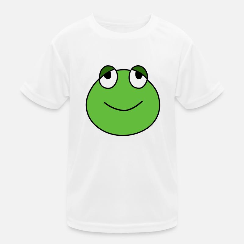 Cute frog Kinder Funktions-T-Shirt