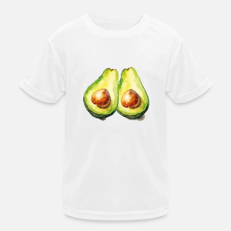 avocado 2 Kinder Funktions-T-Shirt