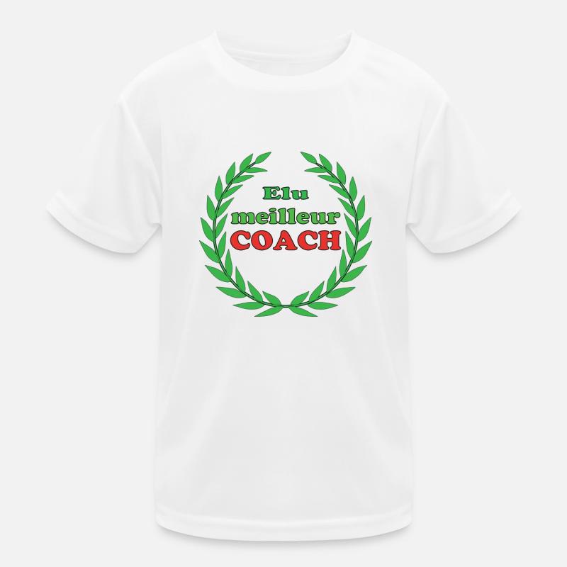 Elu Meilleur COACH T-shirt sport Enfant