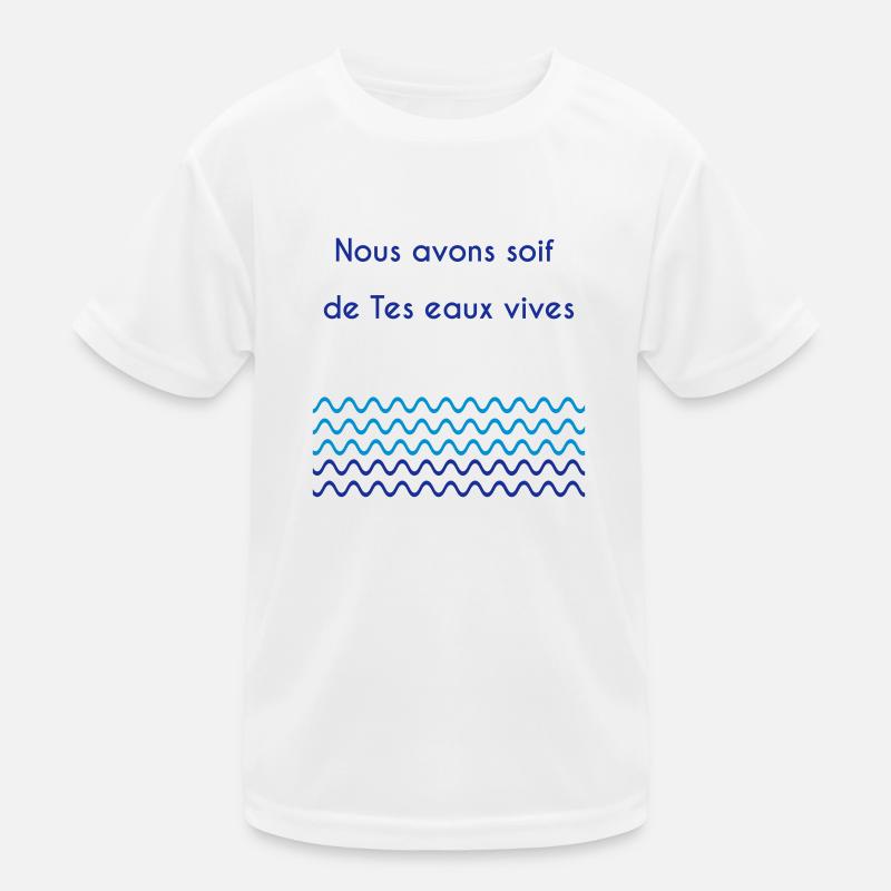Eaux vives version 1 T-shirt sport Enfant