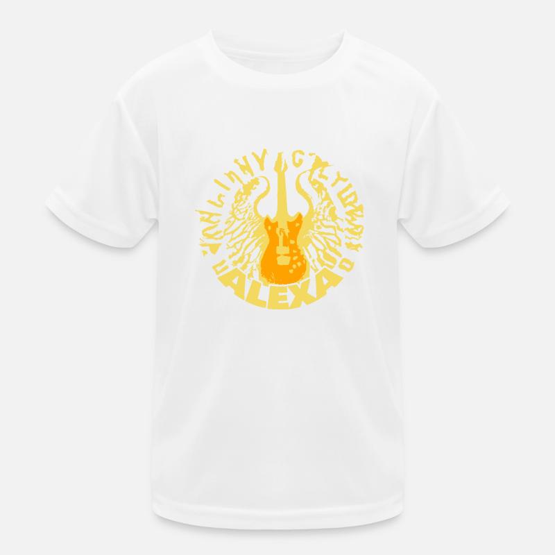 Gitarre Alexa Kinder Funktions-T-Shirt