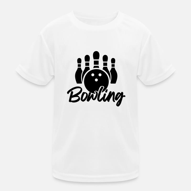 bowling Kids Functional T-Shirt