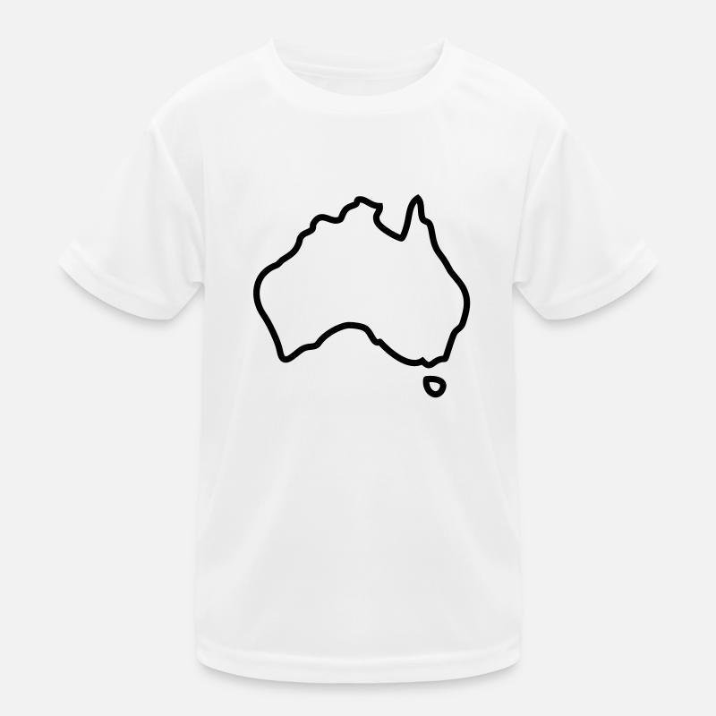 Australia logo T-shirt sport Enfant