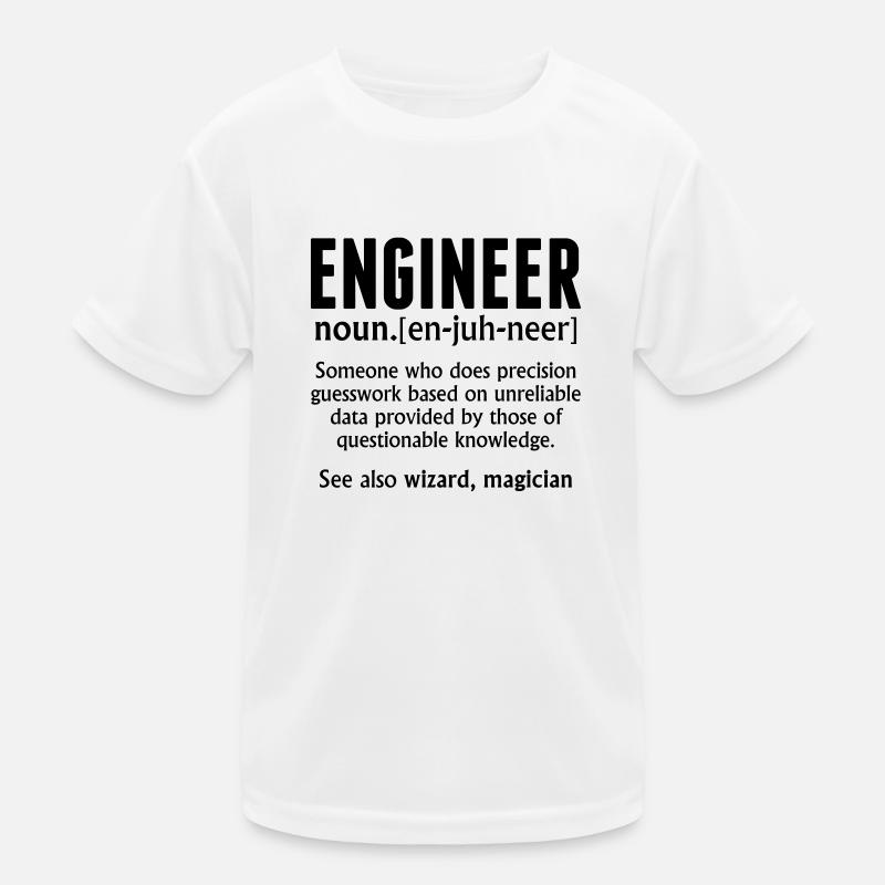 ENGINEER Kids Functional T-Shirt