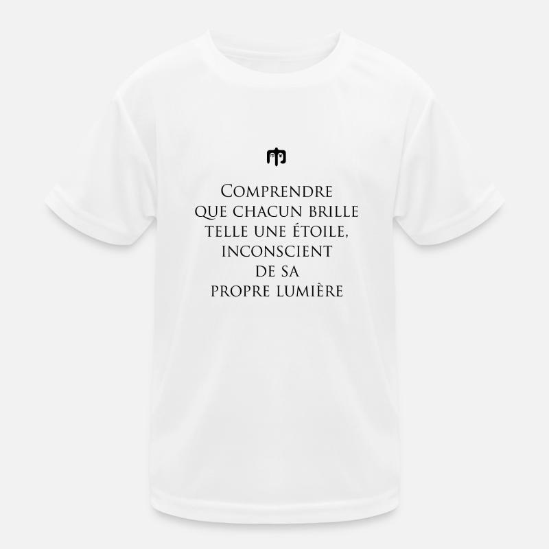 brille T-shirt sport Enfant