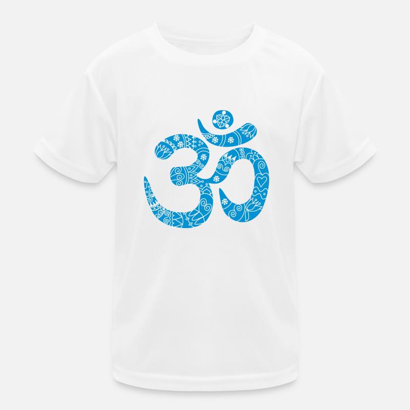 Ohm mit Mustern Kinder Funktions-T-Shirt