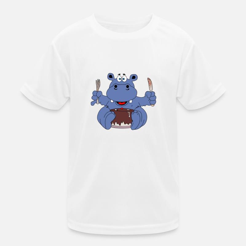 eats more cake loops Kids Functional T-Shirt