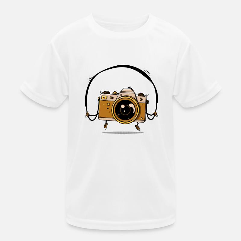 Jump rope camera Kids Functional T-Shirt